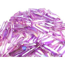50g Powerful & Rare Purple Aura Lemurian Seed Quartz Crystal Point 12-15pcs