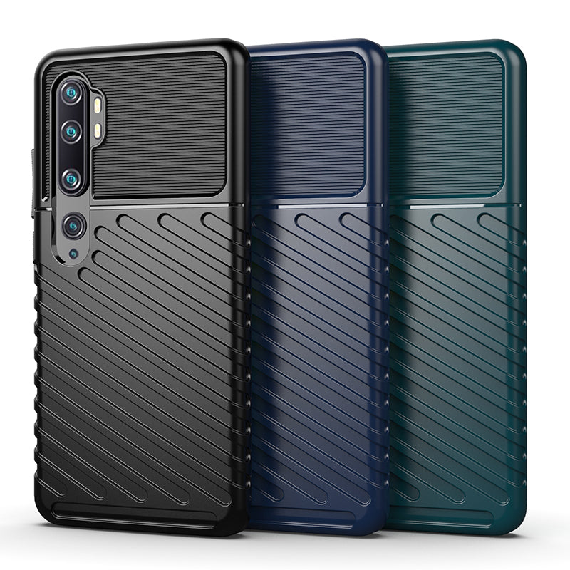 Bakeey Armor Military Protect Rugged Shockproof Anti-Fingerprint Soft TPU Protective Case for Xiaomi Mi Note 10 / Mi Note 10 Pro / Xiaomi Mi CC9 Pro