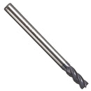 Drillpro 9pcs 1-10mm 4 Flutes Tungsten Carbide Milling Cutter HRC50 Milling Cutter CNC Tool