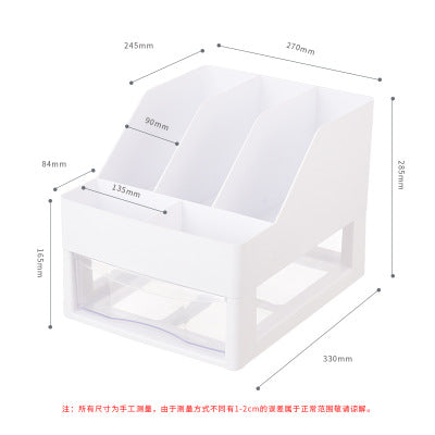 Multifunctional Desktop Document Display Box Office Supplies, Miscellaneous Plastic Document Display Box