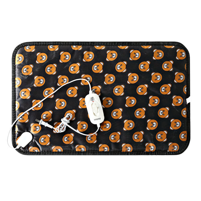 Electric Pet Heating Pad 3 Modes Portable Foldable Waterproof Dog Cat Heated Mat For Indoor & Outdoor