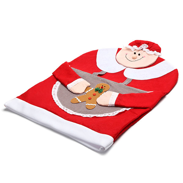 Christmas Santa Claus Chair Covers Dinner Chair Decorations Xmas Gifts for Home Party Holiday