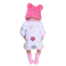11" Handmade Silicone Reborn Sleeping Baby Doll Toys Lifelike Newborn Girl Gift