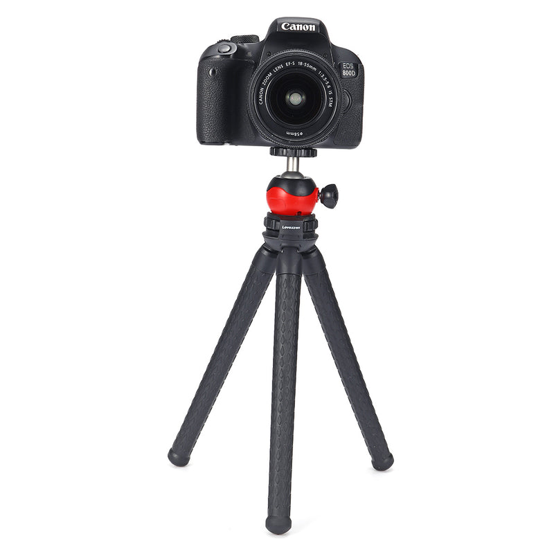 Flexible Tripod Horizontal 360 Hand Dial Rotating Disc Rotation Locking