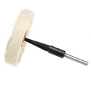 Drillpro 4 Inch Felt Wool Polishing Wheel Adapter Set Changed Electric Drill Into Polishing Machine