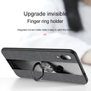 Bakeey Armor Shockproof Magnetic Ring Stand Cloth Protective Case For Xiaomi Redmi Note 7/ Redmi Note 7 pro