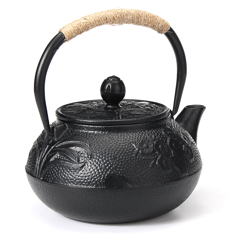 Cast Iron Kettle Tetsubin Teapot Comes Japanese Style Stove Tea Pot Holder