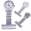 Stainless Steel Arabic Numerals Nurse Watch Colorful Doctor Pocket Watches