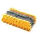 2425Pcs 1% 1/8W 0.125W Metal Film Resistor 97 Value Assortment Kit 1R~1M Range
