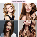 Multifunctional Negative Ion Hairbrush Comb Roll Straight Dual-use Hair Straightener Hot Air Comb