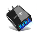 Marjay 4 USB QC3.0 3A Fast Charging Smart USB Charger Adapter For iPhone XS 11 Pro Huawei P30 Pro Mate 30 5G Xiaomi 9Pro S10+ Note 10 5G