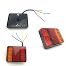 CNSUNNYLIGHT 12V LED Car Rear Tail Lights Brake Turn Signal Lamp Waterproof for Trunk Trailer