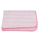 Pink Pet Summer Cooling Mat Cold Gel Pad Comfortable Cushion For Dog Cat Puppy Decorations