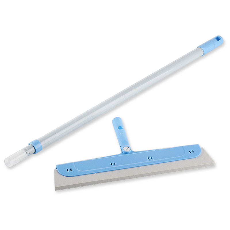 Mannual Magic Dust Hair Bathroom Wiper Broom Handle Blade Cleaning Brush Sweep Rubber Sweep Cleaner