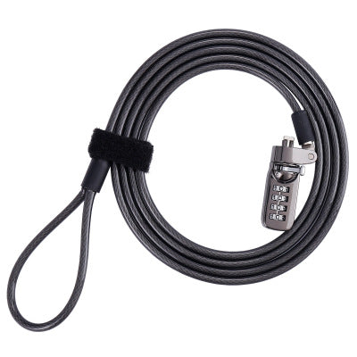 Laptop Anti Theft Lock Security Cable 4 Digit Password Protections