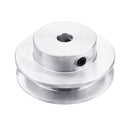 40MM Single Groove Pulley 4-12MM Fixed Bore Pulley Wheel for Motor Shaft 6MM Belt
