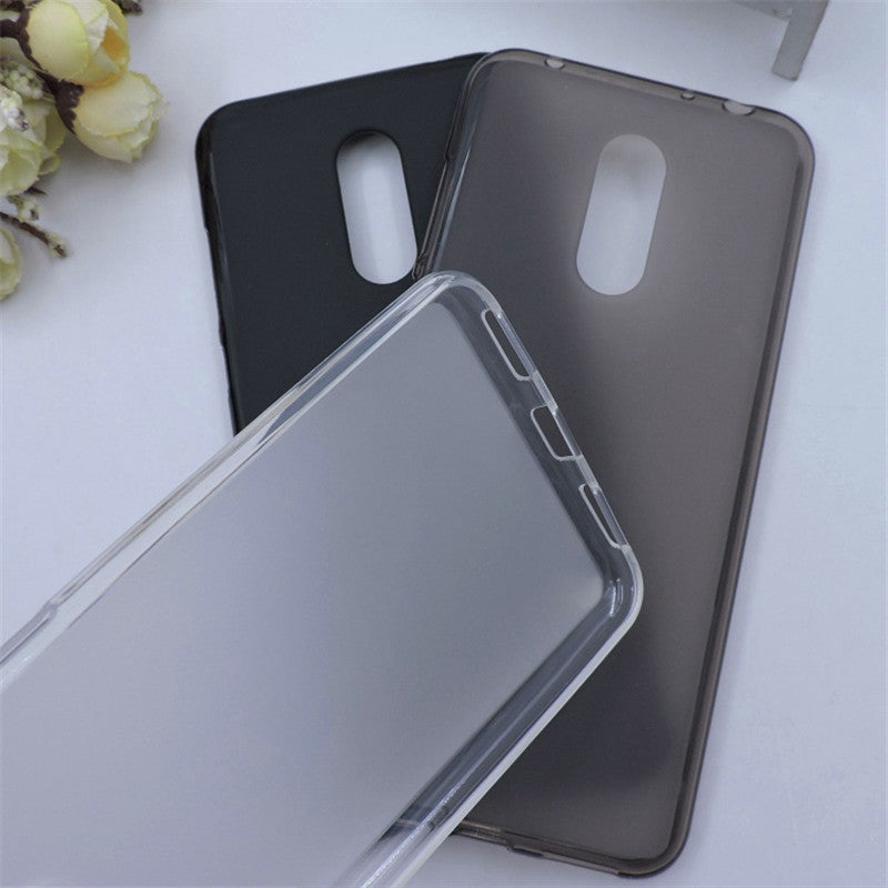 Bakeey Matte Shockproof Soft TPU Back Cover Protective Case for Xiaomi Redmi 5 Plus