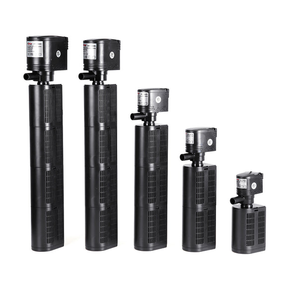 3 In 1 Filter Submersible Water Pump Aquarium Fish Tank Filtration Oxygen Purifier 12/18/25/35/40W