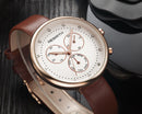 REBIRTH RE203 Casual Style Women Wrist Watch Decorative Little Dials Quartz Watch