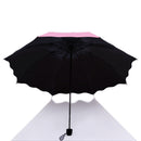 6Colors Anti-UV Waterproof Portable Travel Umbrella Small Fashion Folding Umbrella Rain Women Gift Men Mini Pocket Parasol