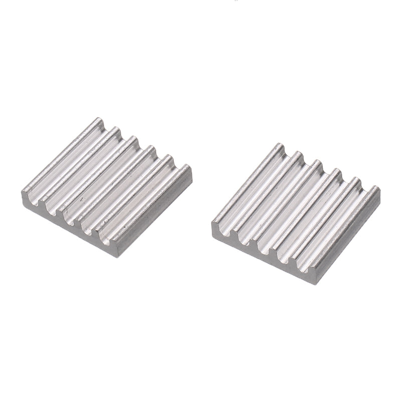 200Pcs 13*13mm Aluminum Heat Sink CPU Radiator Chip for Raspberry Pi