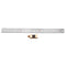 Woodworking Metric and Inch Line Scribe Ruler Positioning Measuring Ruler 300mm Marking T-Ruler Woodworking Tool