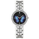 STRYVE T1018 Luxury Crystal Case Full Steel Women Watch Ladies Dress Quartz Watch