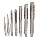7pcs M3 to M12 Metric HSS Right Hand Thread Tap Set Metric Plug Tap Drill Bits