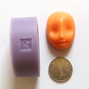 3D Baby Head Silicone Mould Girl Face Fondant Cake Mold Trick Tool Creative Baking Accesseries