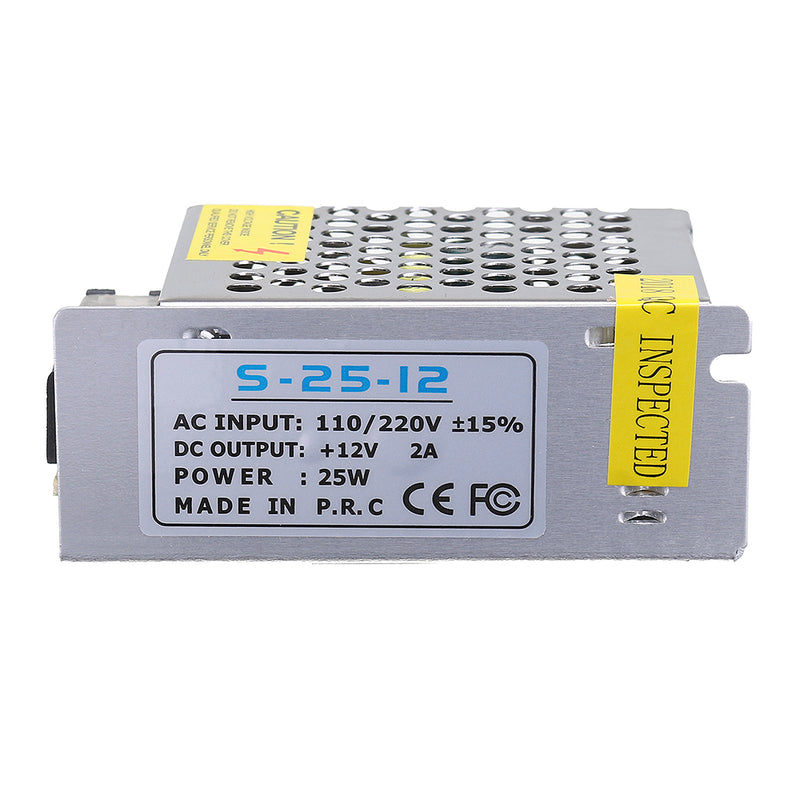 AC110V-240V to DC12V 2A 25W Switching Power Supply 85*58*34mm