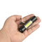 XANES 1518 XPE+COB 2Lights 1000Lumens 3Modes USB Rechargeable Brightness EDC LED Flashlight Suit