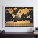 Scratch Off Map Interactive Vacation Poster World Travel Maps