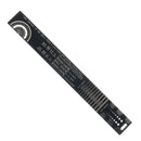 25CM PCB Ruler For Electronic Engineers Measuring Tool PCB Reference Ruler Chip IC SMD Diode Transistor Package Electronic
