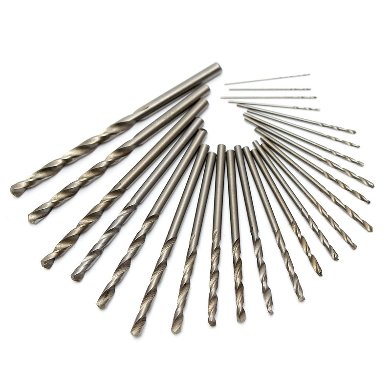 150pcs 0.4mm-3.2mm Micro Twist Drill Bit Set Mini HSS Straight Shank Drill