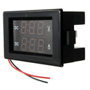 DANIU YB4835VA 0-100V 20A Double Display Volt Meterr Current Meter Digital LED