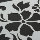 4pcs DIY Cake Cookie Flower Fondant Side Reusable Baking Stencil Wedding Decor