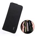 IPRee Men's Oxford Cloth Passport Card Bag Waterproof Bill Cash Wallet ID Credit Card Holder Travel