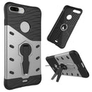 Rotating Kickstand Hybrid Plastic Silicone Case For iPhone 7 Plus/8 Plus