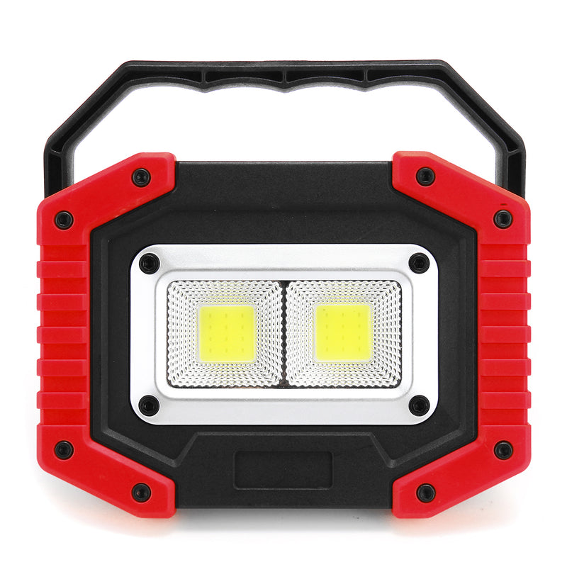 XANES 24C 30W COB LED Work Light Waterproof Rechargeable LED Floodlight for Outdoor Camping Hiking Fishing Emergency Car Repairing