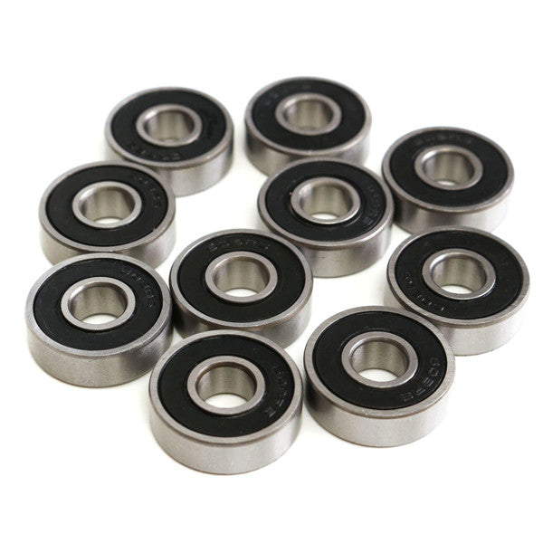 10pcs 8x22x7mm Deep Groove Miniature Bearing Seal Ring 608-2RS 608RS Deep Groove Ball Bearing