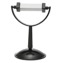 8cm Optical Glass Triangular Triple Prism Physics Teaching Light Spectrum with Stand