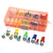 40Pcs 12V Car Motorcycle T5 T10 LED Instrument Panel Cluster Dash Lamp Mixed Bulb Lights