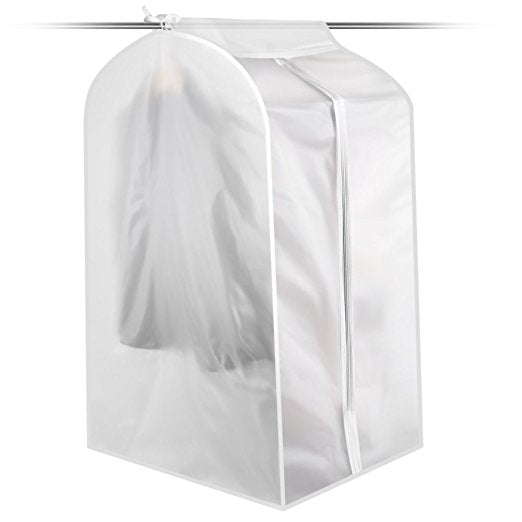 3D Garment Suit Dustproof Cover Protector Wardrobe Storage Bag for Coat Windcoat Closet Organizer