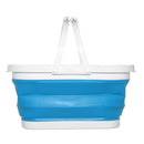 Folding Collapsible Water Bucket Outdoor Portable Camping Picnic Silicone Basket Barrel