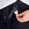 XIAOMI VLLICON Leather Keychain Hand Woven 360 Rotating Car Key Ring Holder