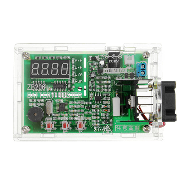 ZHIYU ZB206 12V Multi-Function Battery Capacity Internal Resistance Tester 18650 Battery Tester