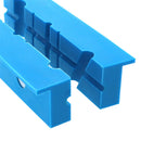 Drillpro 2Pcs 140mm Vise Jaws Multipurpose Magnetic Reversible Vise Soft Jaw Pads for Metal Vise Table Vise