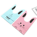 50Pcs/Lot Cute Rabbit Design Creative Sugar Dessert Bags Baking Self-adhesive Plastic Packing Bag