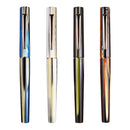 Moonman N3 Celluloid Acrylic Beautiful Stripes Fountain Pen EF 0.38mm Nib Fashion Excellent Office Writing Pen Gift Set