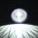 6.5inch Grill Retro Vintage Motorcycle LED Side Mount Headlight Cafe Racer Bobber